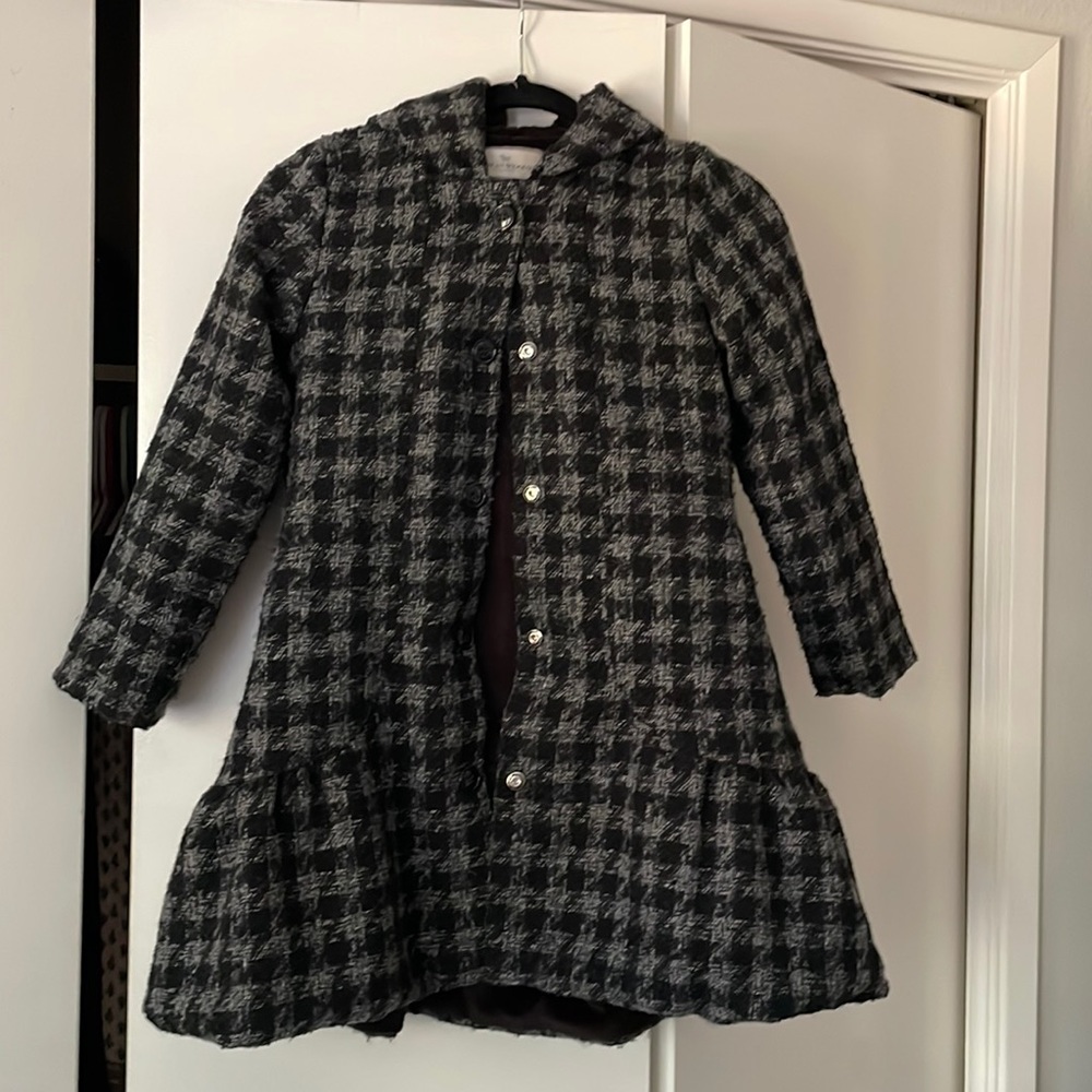Girls fur lined coat